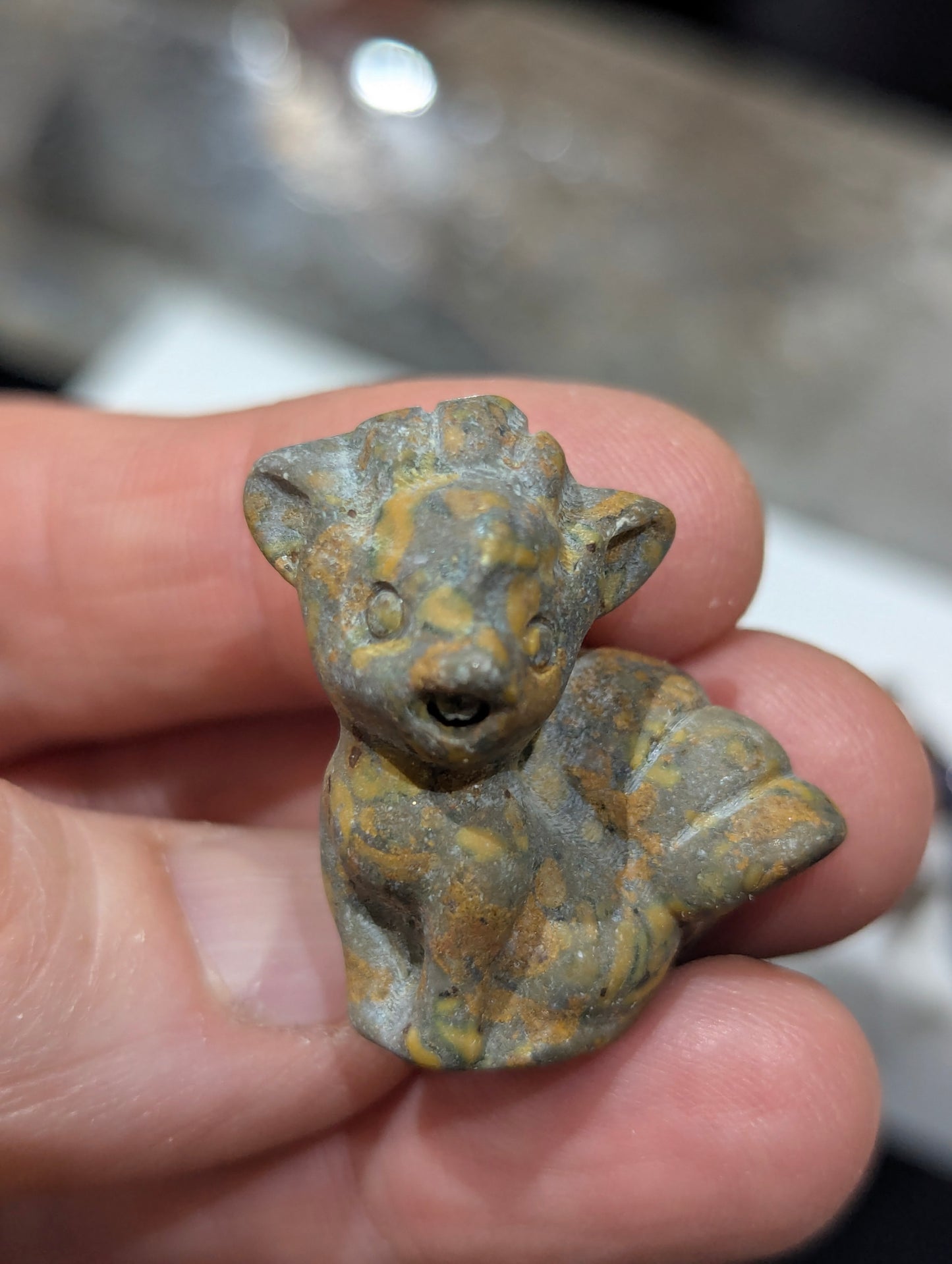 Tiny Vulpix Mineral Totem - 1"