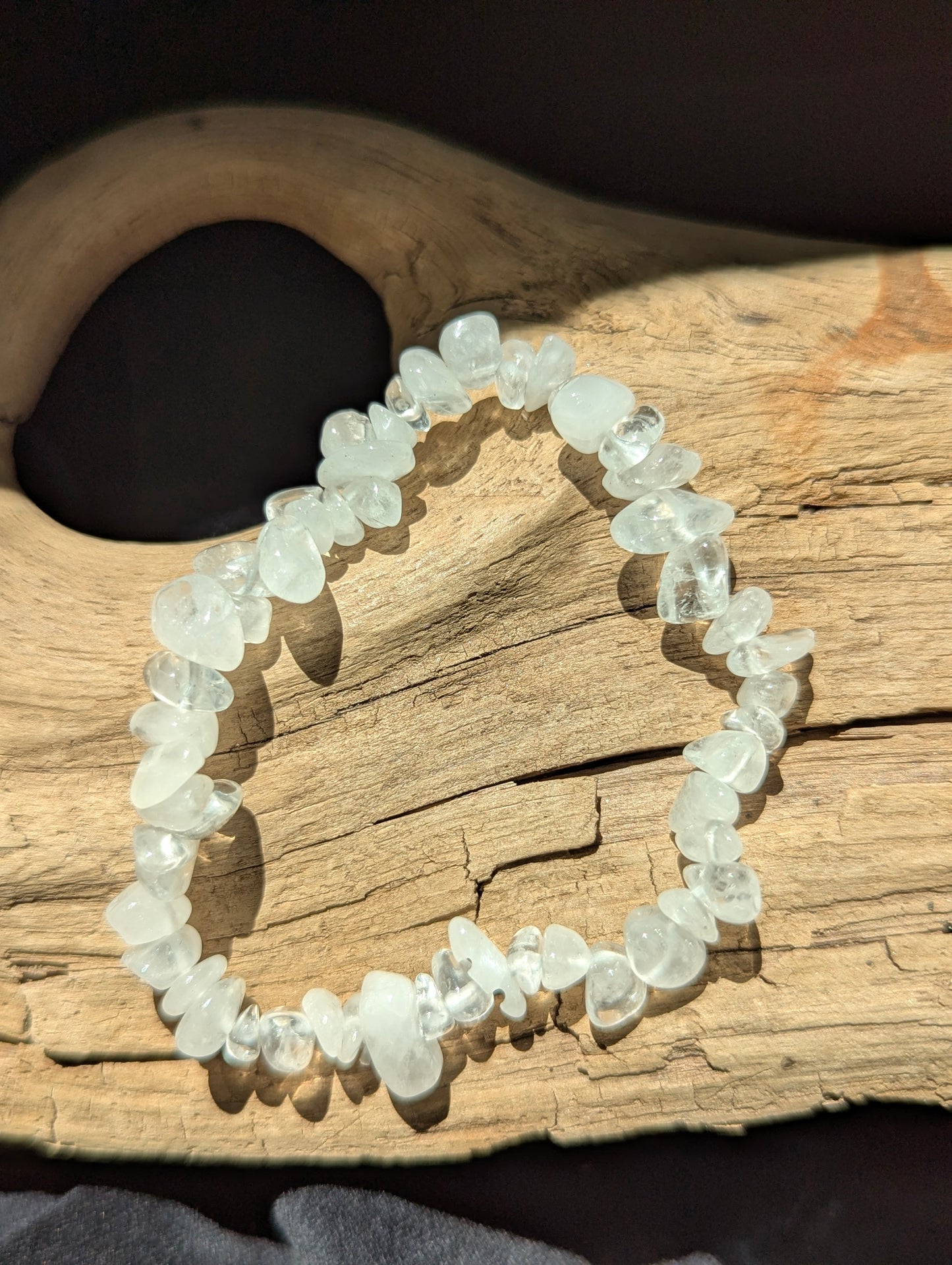 Clear Quartz Bracelet — Chip, 6mm, 8mm & 12mm Beads | The Master Healing Stone