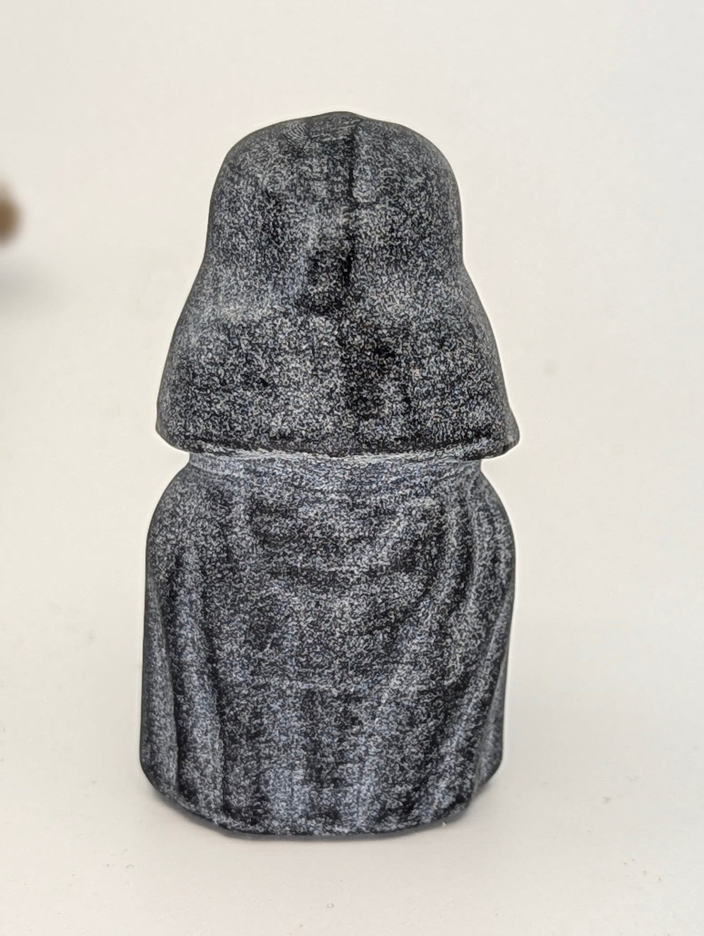 Matte Black Obsidian Darth Vader - small 2.4"