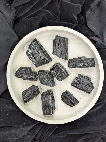 Black Tourmaline (Schorl) Raw Specimens