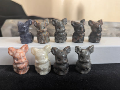 Eevee Mineral Totem ~ 1"
