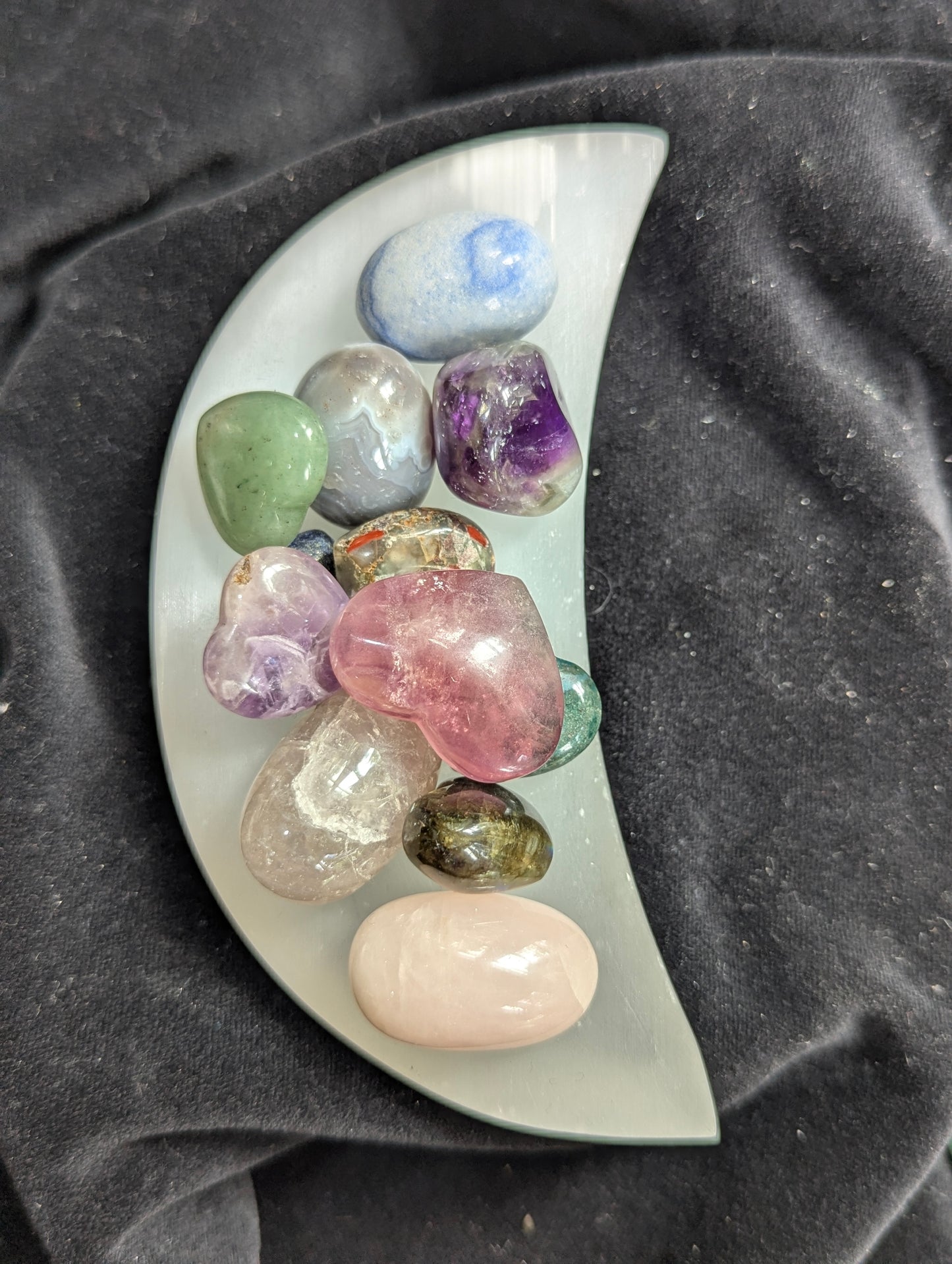Luminous Selenite Charging & Cleansing Dishes &  Bowls