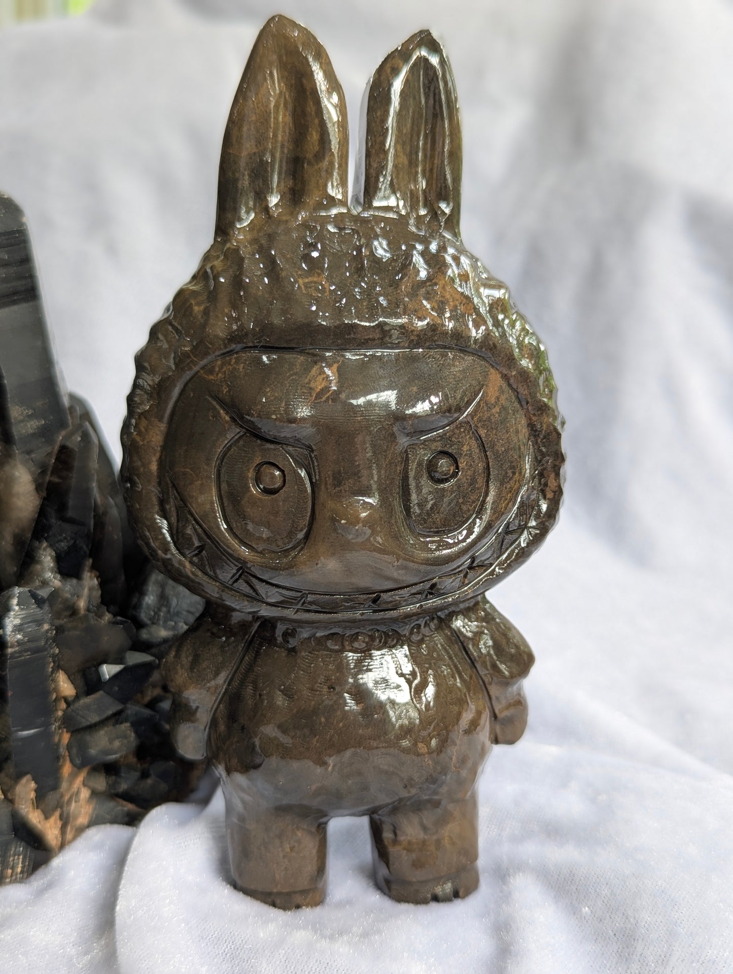 Labubu Mineral Carvings ~ 6.7in., 1.1kg