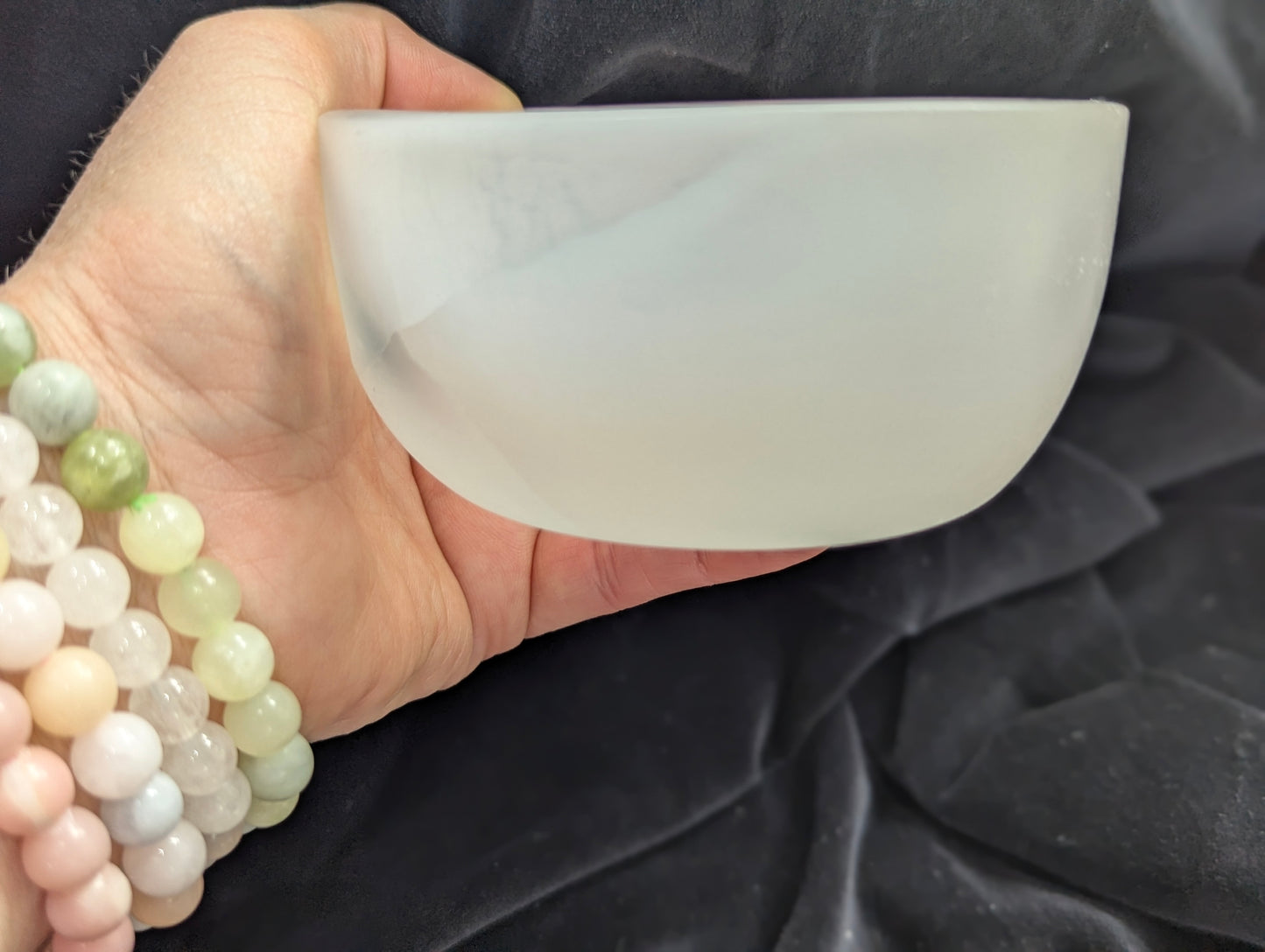 Luminous Selenite Charging & Cleansing Dishes &  Bowls