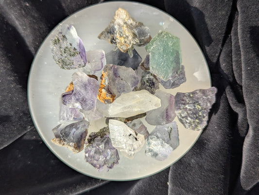 Pièces brutes de fluorine