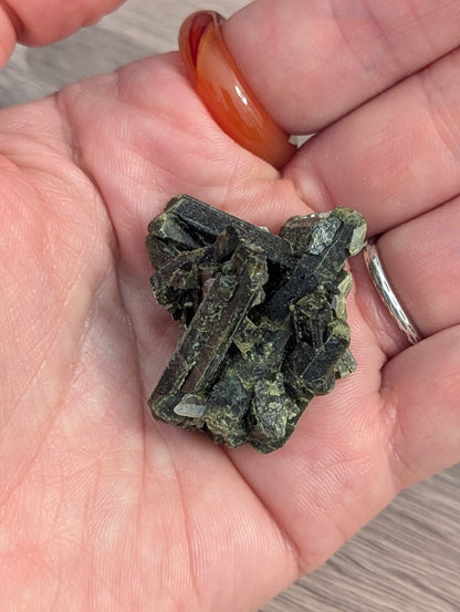 Raw Green Tourmaline Pieces
