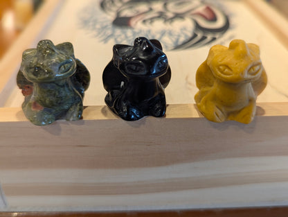 Tiny Toothless Night Fury Dragon Mineral Totem ~ 1"