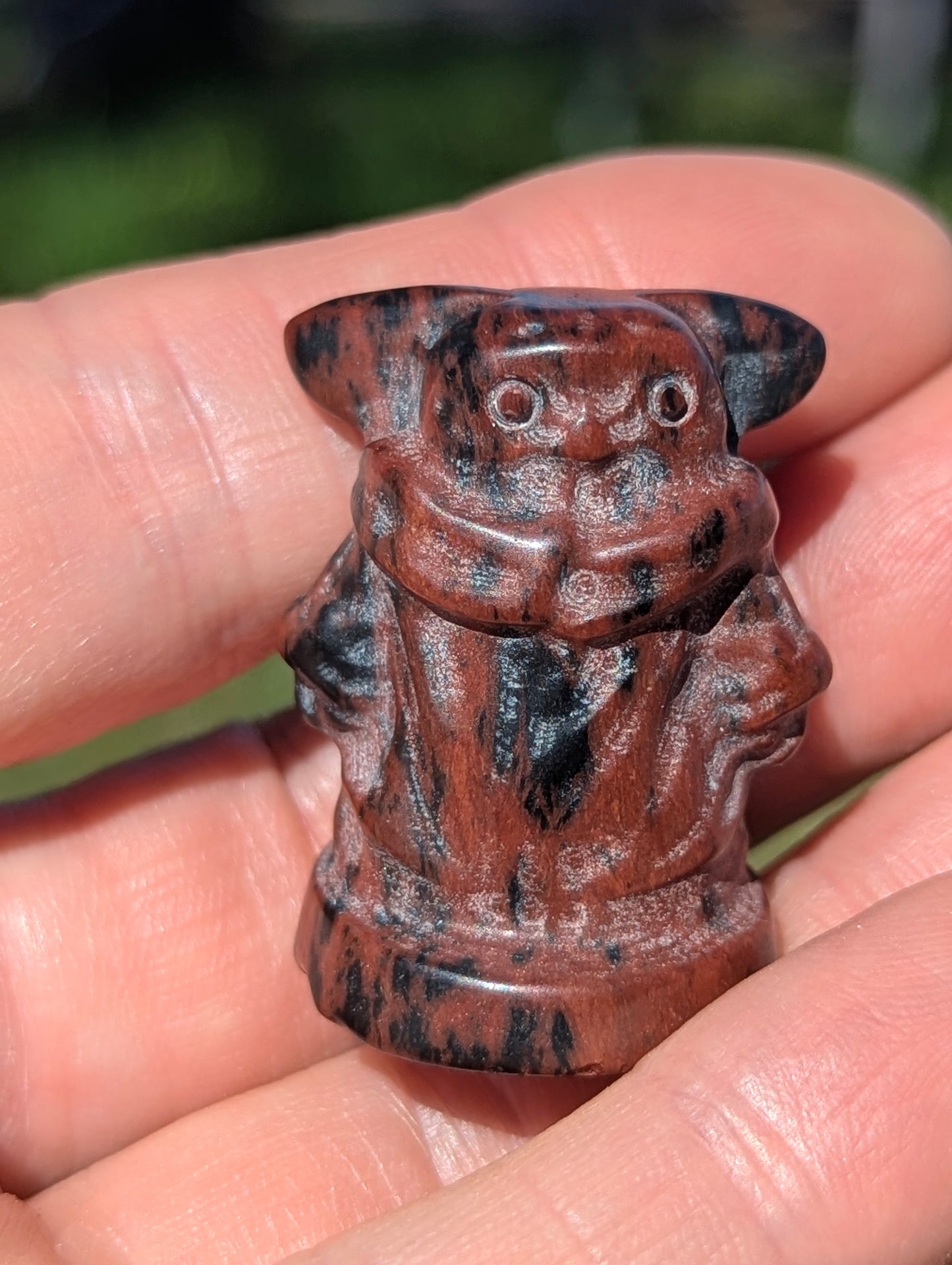 Tiny Grogu Mineral Totem ~ 1" | Intuition, Innocence & Galactic Magic
