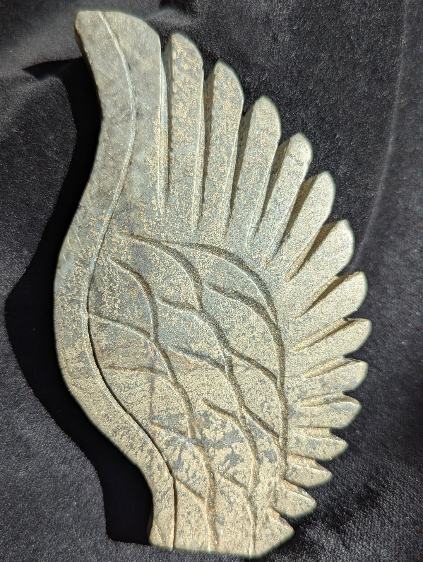 Guardian Angel Crystal Wing Silhouette