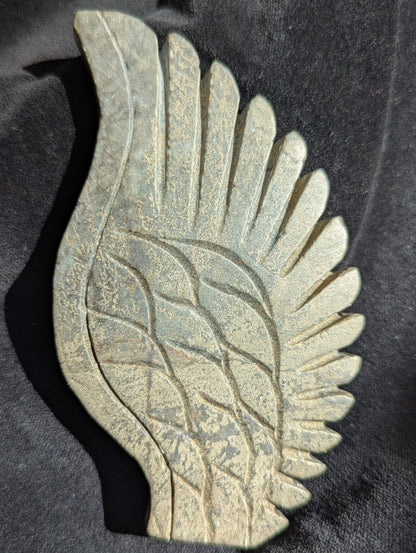 Guardian Angel Crystal Wing Silhouette