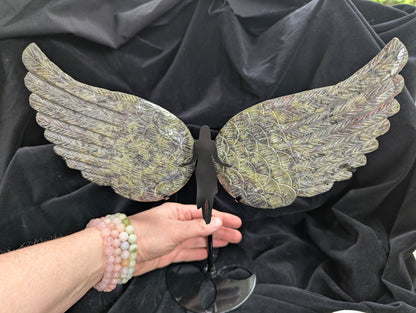 Guardian Angel Crystal Wing Silhouette