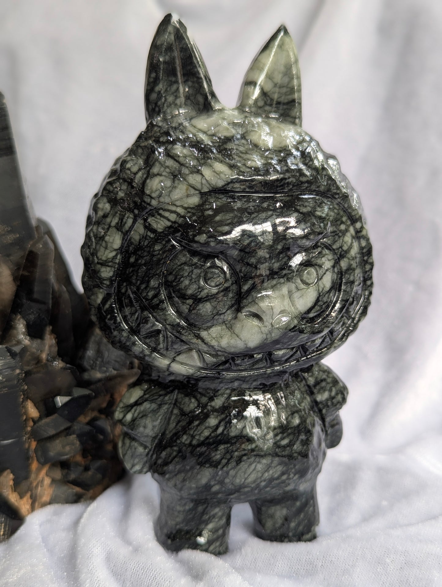Labubu Mineral Carvings ~ 6.7in., 1.1kg