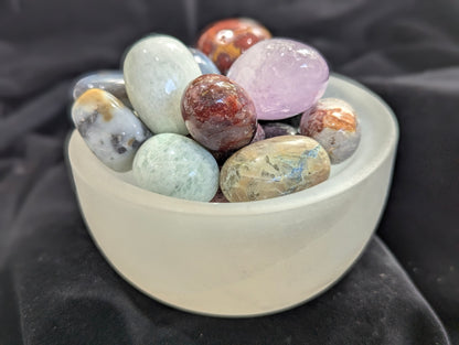 Luminous Selenite Charging & Cleansing Dishes &  Bowls