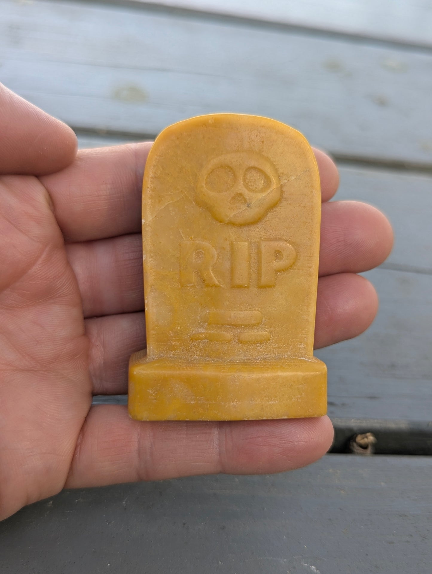 Crystal Tombstone / Gravestone - Carved Minerals