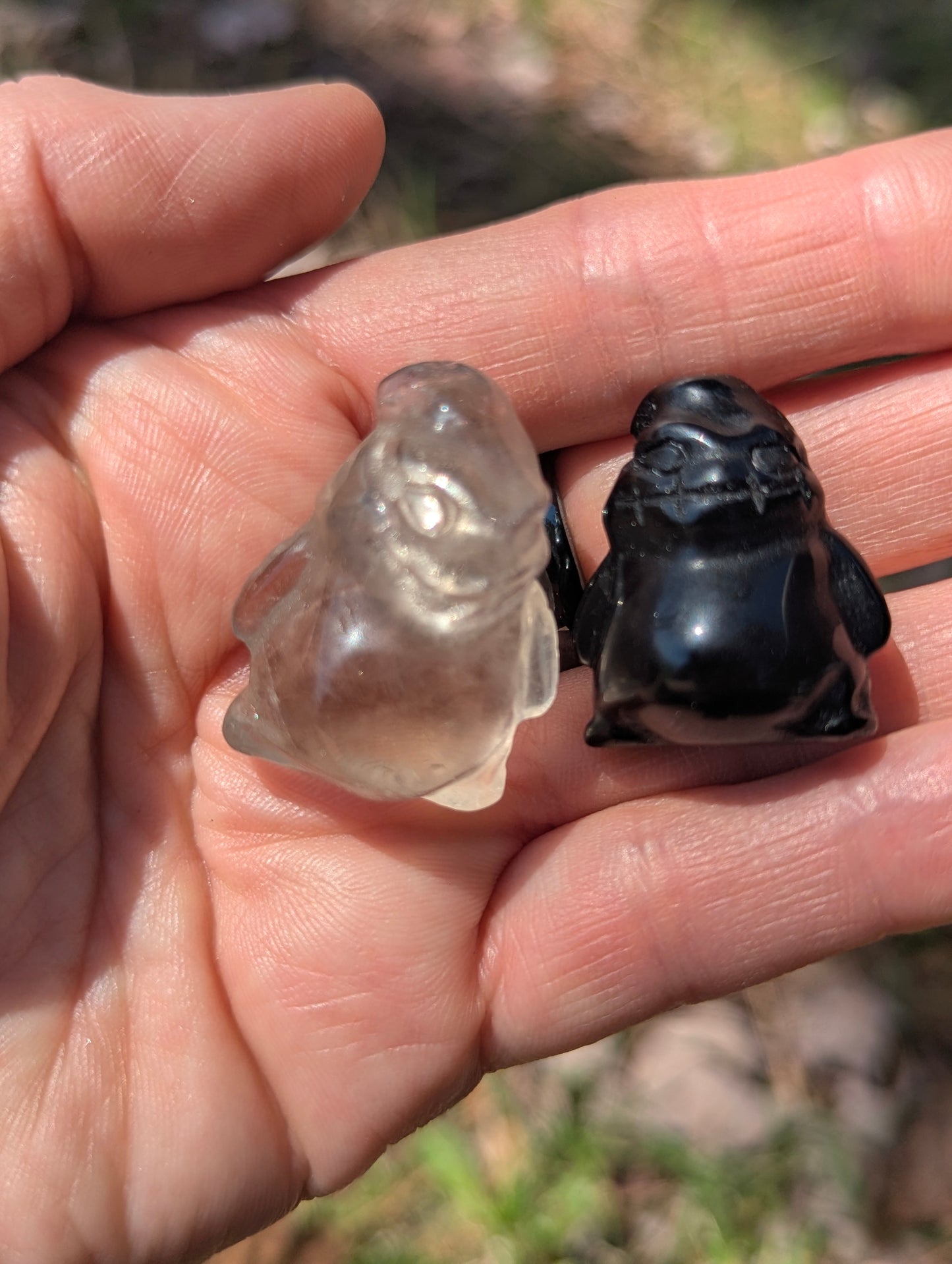 Tiny Oogie Boogie Mineral Totem ~ 1"