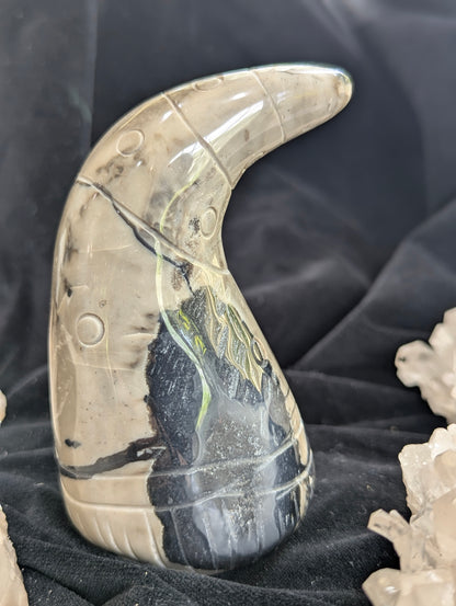 Picasso Jasper Gnome | Creativity, Grounding, Transformation | ~ 4in, 375g