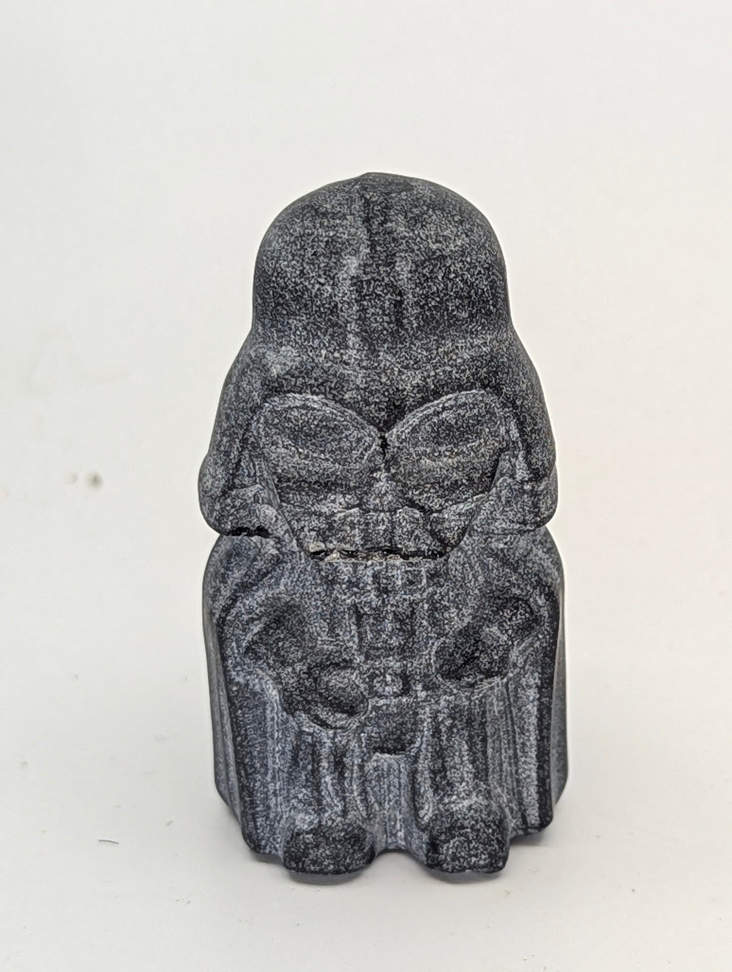 Matte Black Obsidian Darth Vader - small 2.4"
