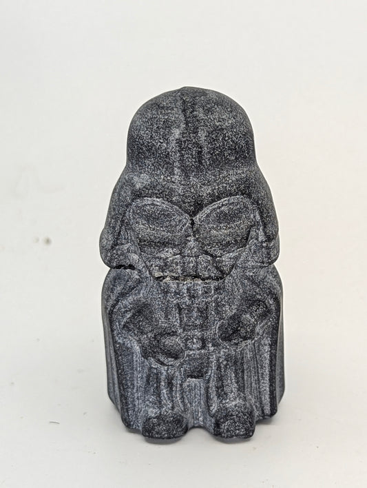 Matte Black Obsidian Darth Vader - small 2.4"