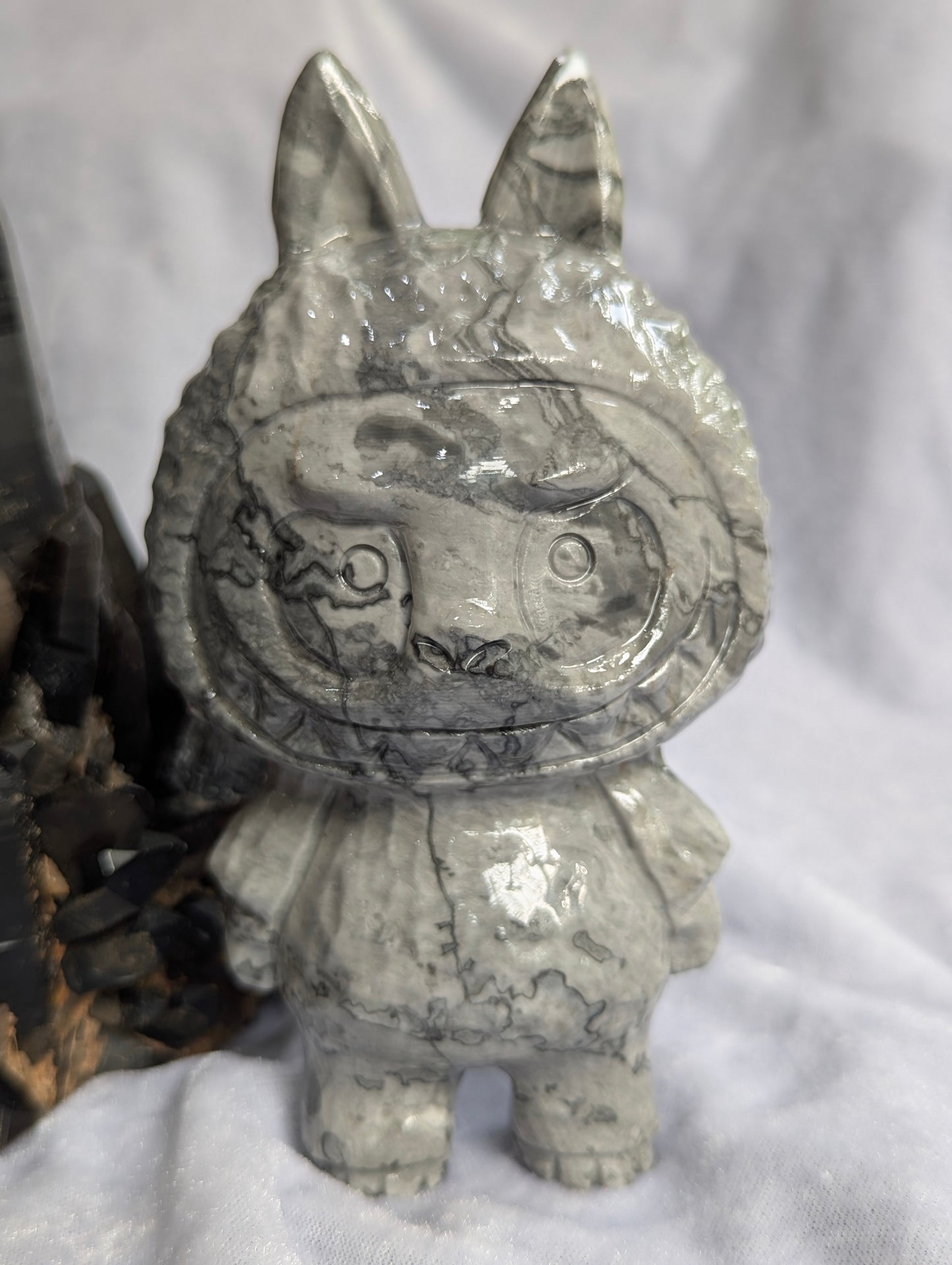 Labubu Mineral Carvings ~ 6.7in., 1.1kg