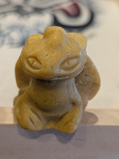 Tiny Toothless Night Fury Dragon Mineral Totem ~ 1"
