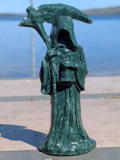 The Grim Reaper, Death Nephrite Jade Carving