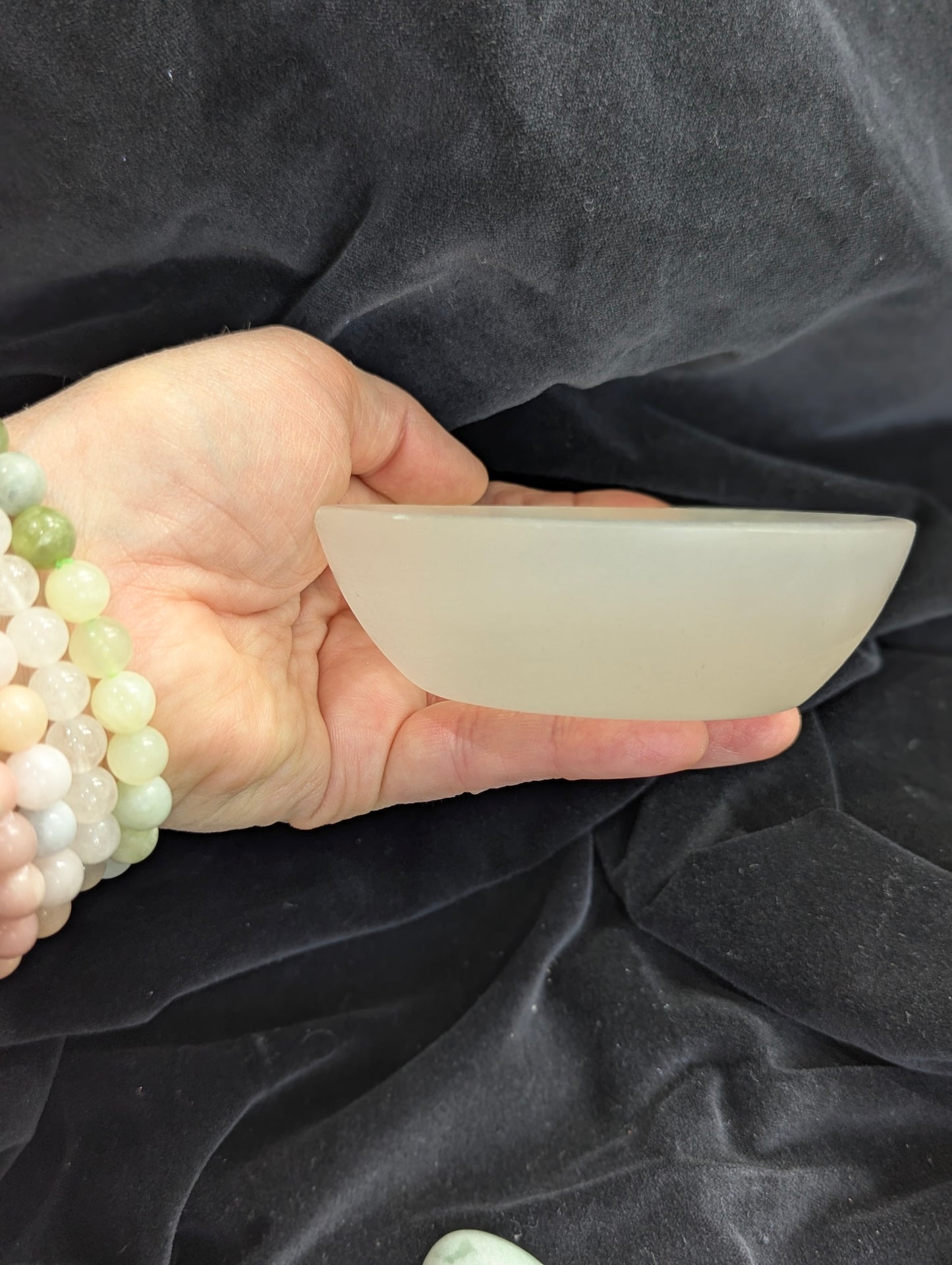 Luminous Selenite Charging & Cleansing Dishes &  Bowls