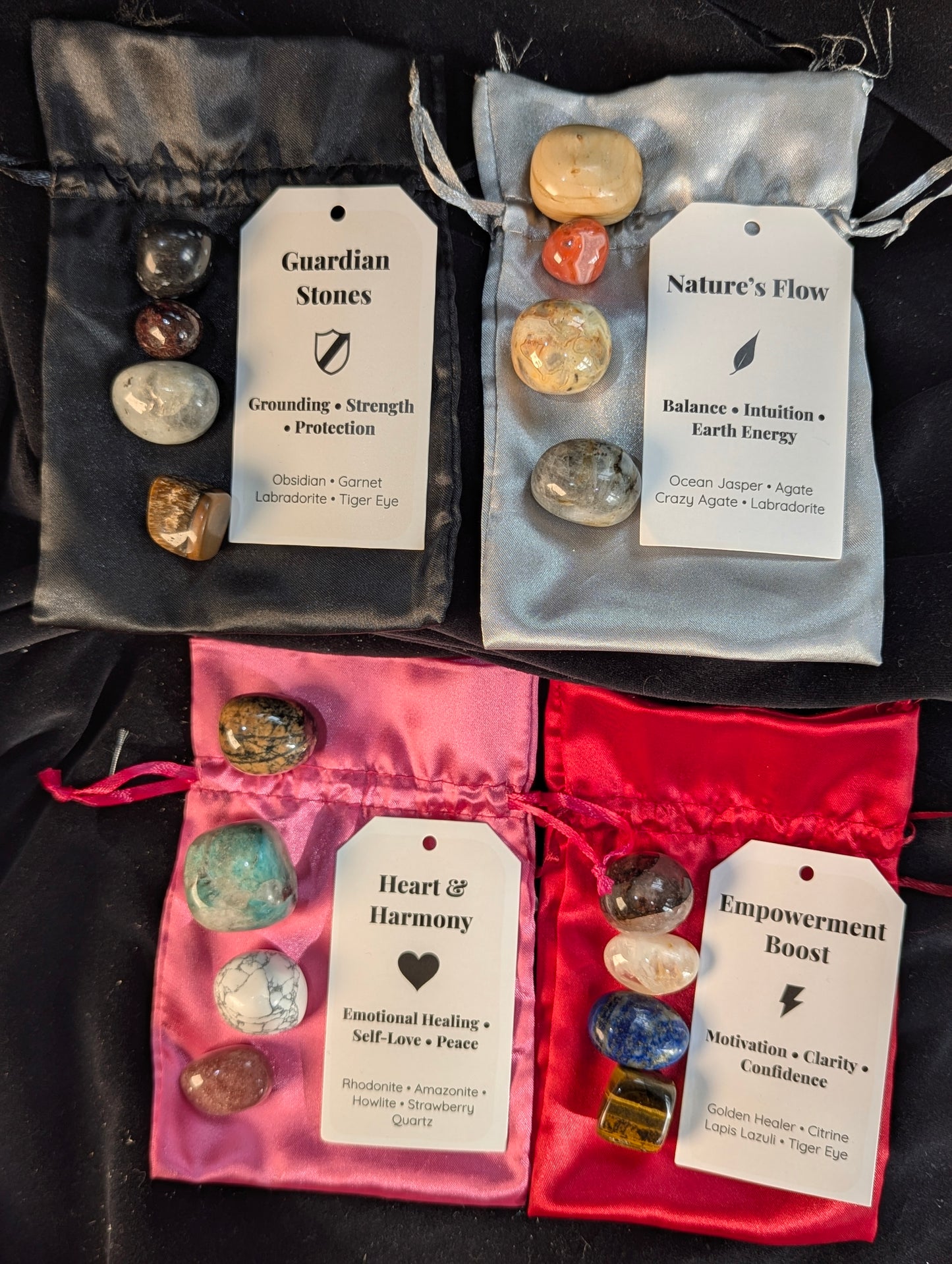 Healing Crystal Intention Sets