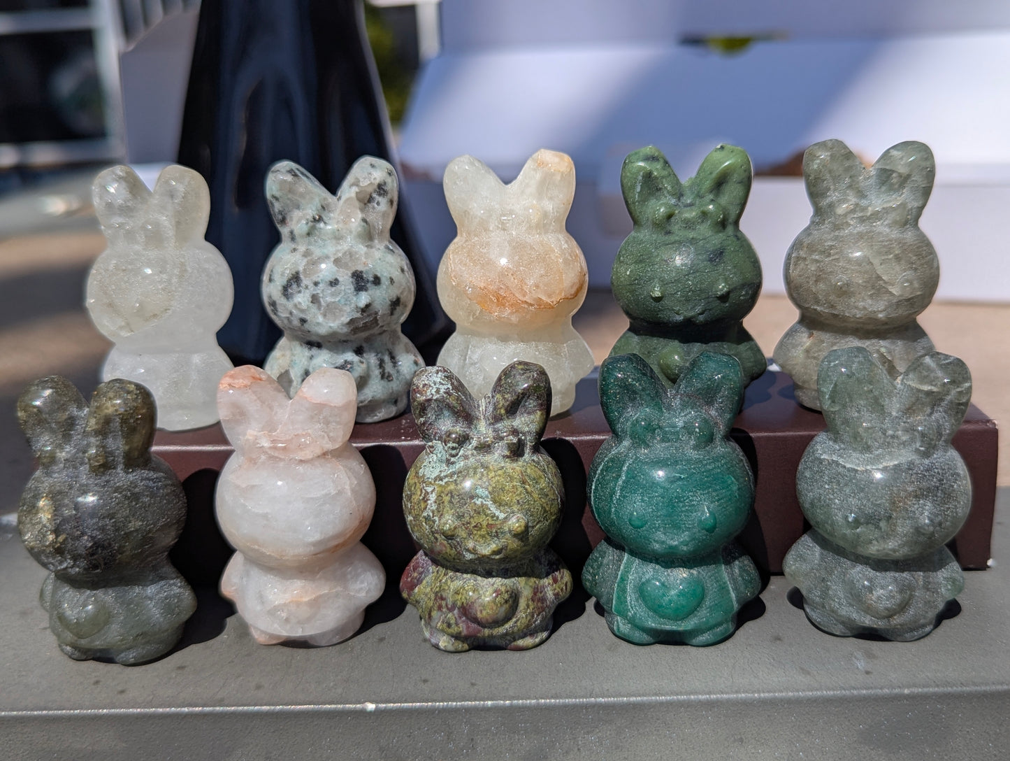 Miffy - Sculpté à partir de minéraux naturels
