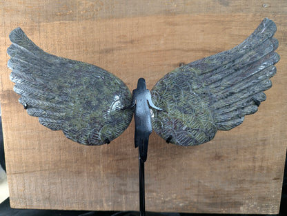 Guardian Angel Crystal Wing Silhouette