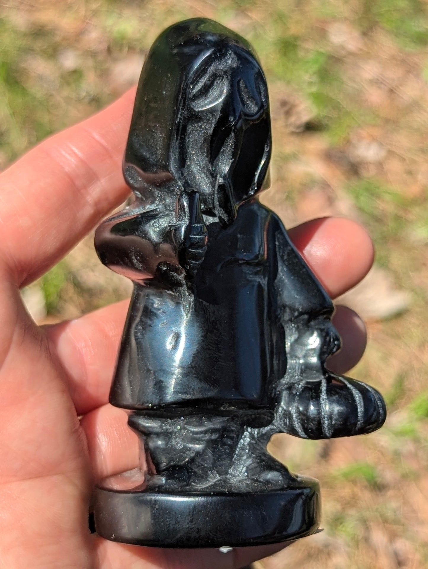 Ghostface Scream Carving - medium - choose your mineral