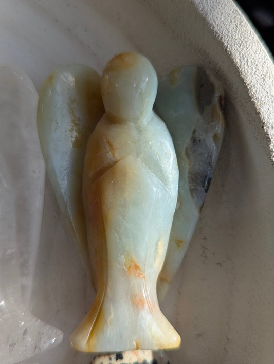 Angel Spirit Totem ~ 3.2" | Divine Protection & Guidance - Legacy Crystals and Minerals