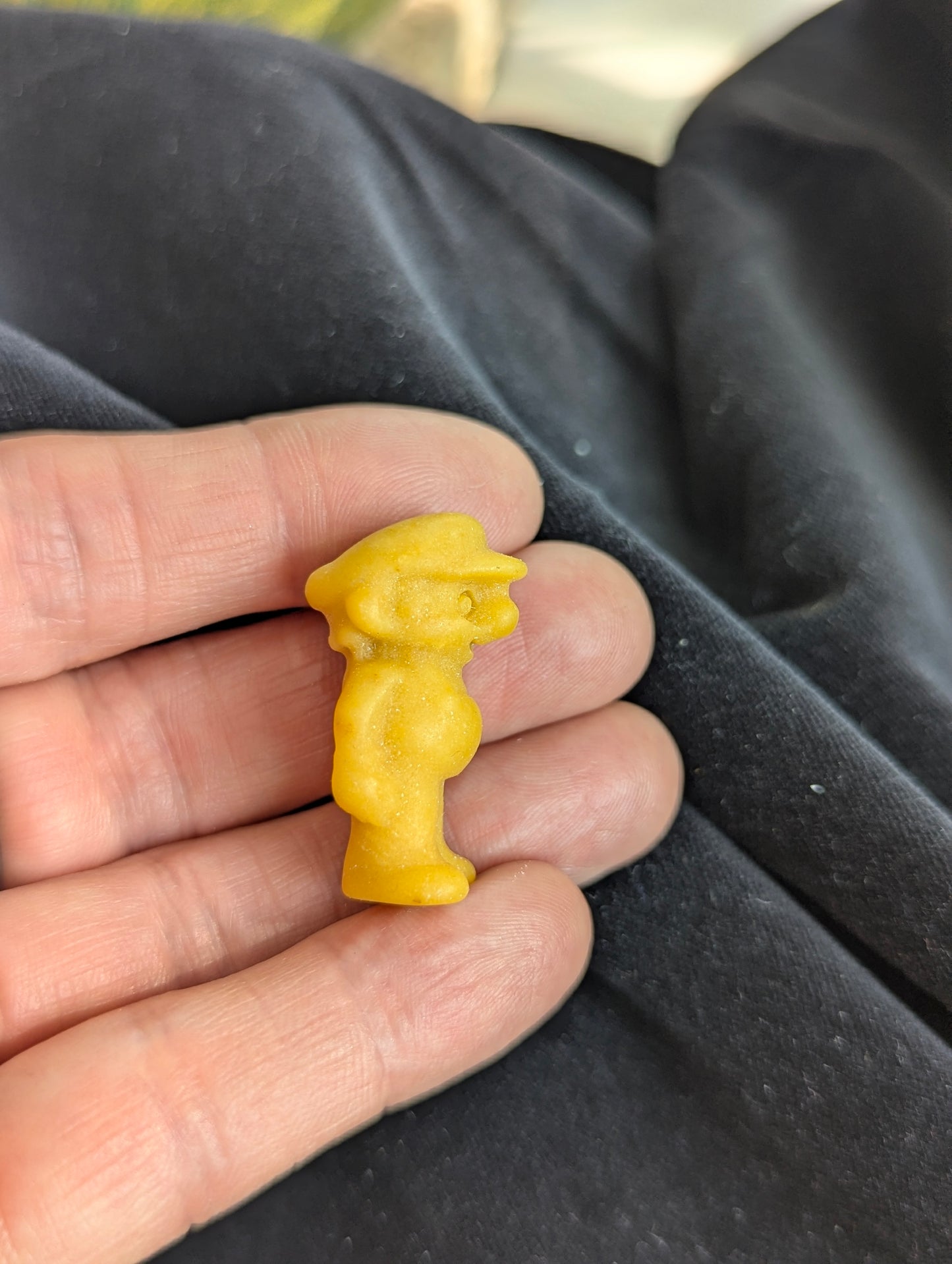 Tiny Mario Mineral Totem ~ 1"