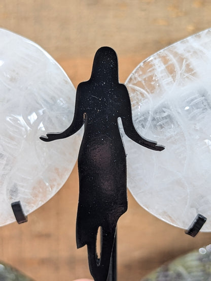 Guardian Angel Crystal Wing Silhouette