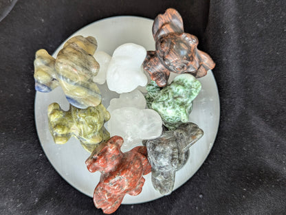 Tiny Stitch Mineral Totem ~ 1"