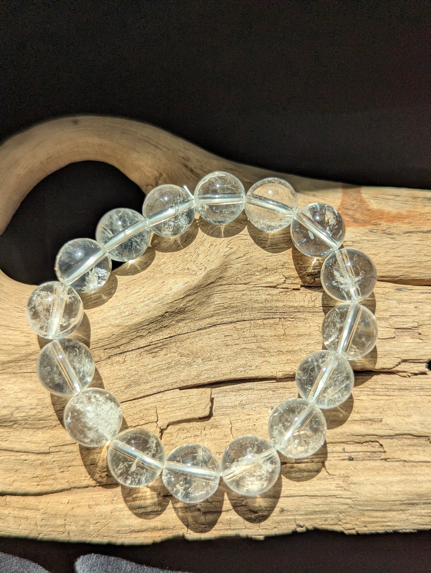 Clear Quartz Bracelet — Chip, 6mm, 8mm & 12mm Beads | The Master Healing Stone