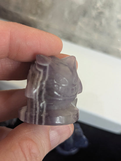 Tiny Gengar Mineral Totem ~ 1"