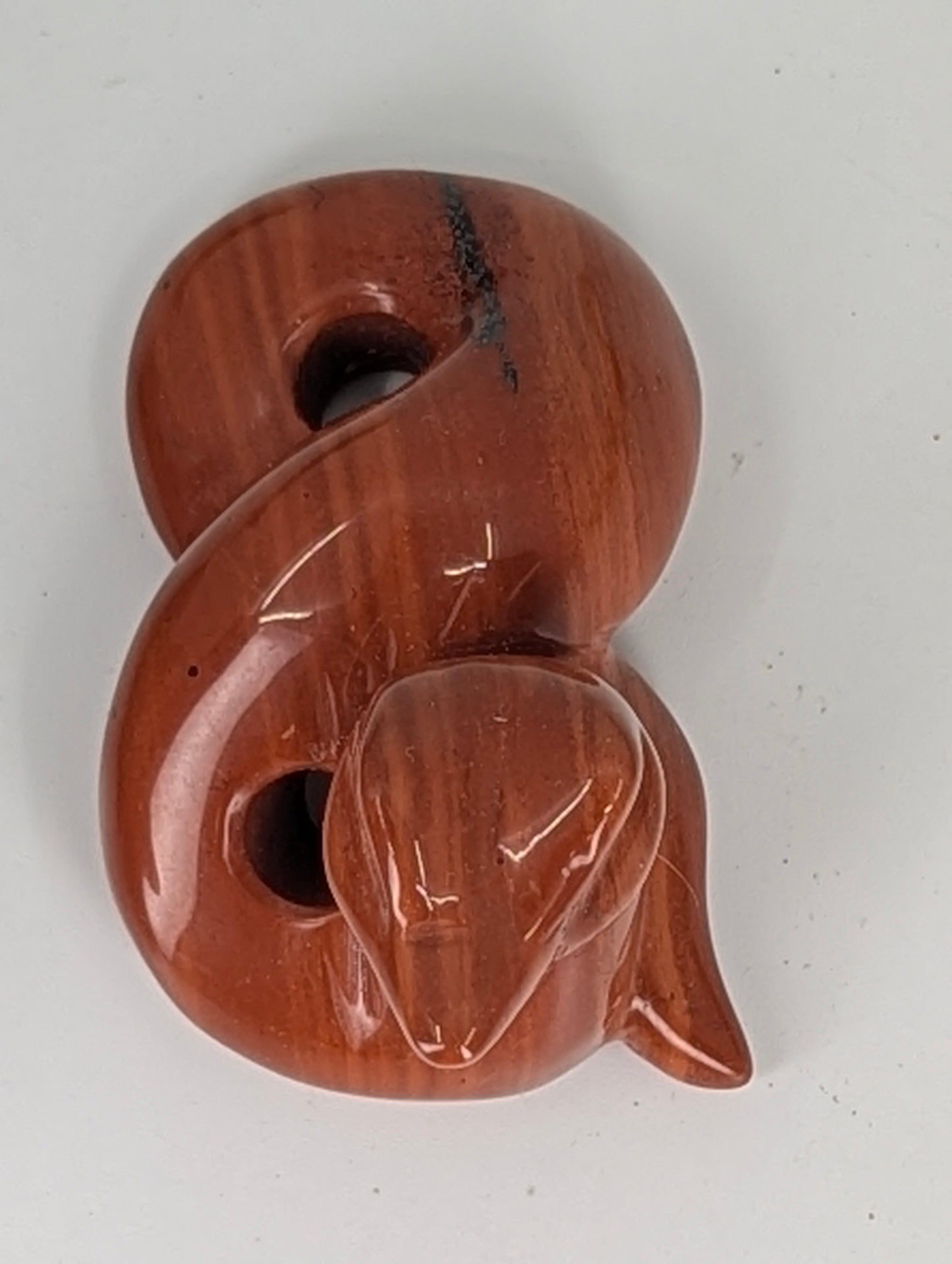 Infinity Snake Carving