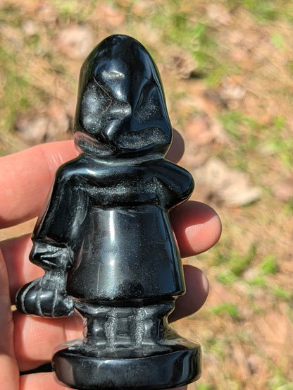 Ghostface Scream Carving - medium - choose your mineral