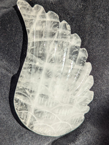 Guardian Angel Crystal Wing Silhouette