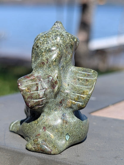 Unicorn Pegasus Alicorn Pegacorn Unapeg Mythical Character - Carved Unakite