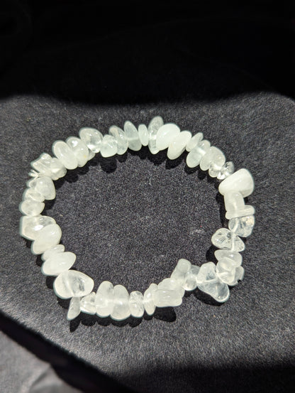Clear Quartz Bracelet — Chip, 6mm, 8mm & 12mm Beads | The Master Healing Stone