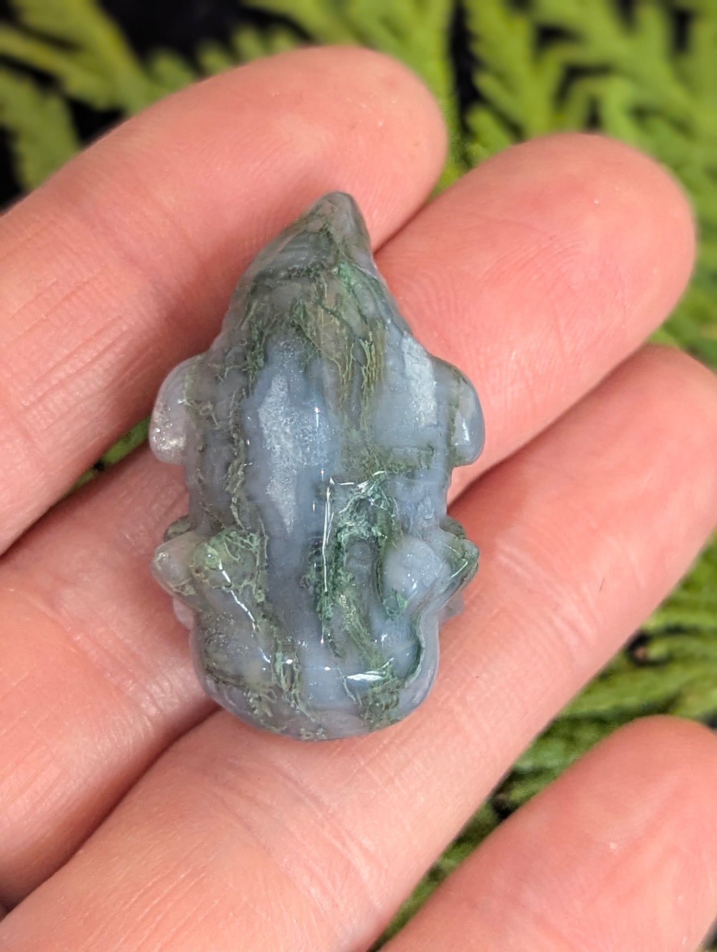 Tiny Axolotl Mineral Totem ~ 1"