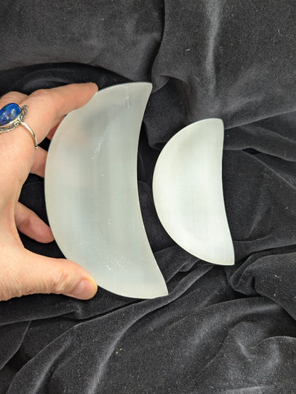 Luminous Selenite Charging & Cleansing Dishes &  Bowls