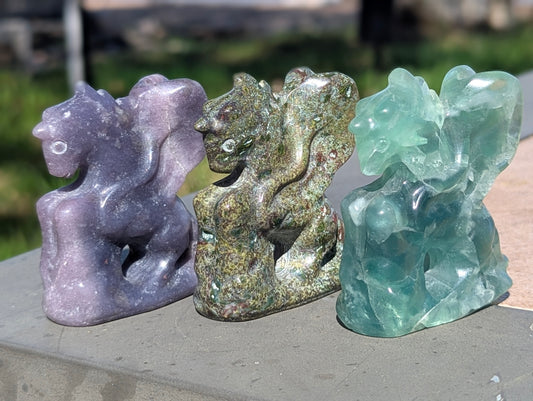 Unicorn Pegasus Alicorn Pegacorn Unapeg Mythical Character - Carved Minerals