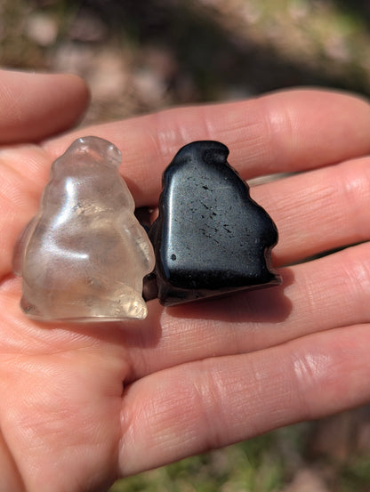 Tiny Oogie Boogie Mineral Totem ~ 1"