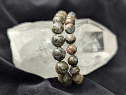 Que Sera (Quesera) Bracelet — 8mm & 10mm Round Beads