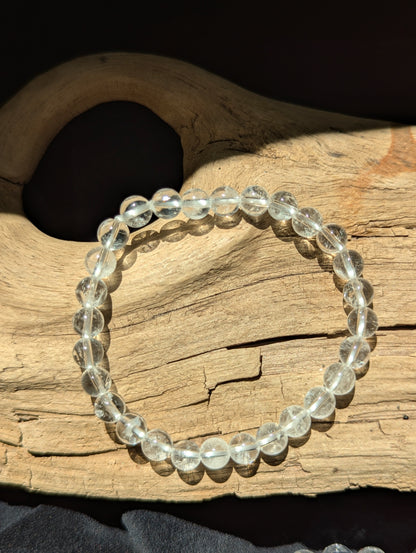 Clear Quartz Bracelet — Chip, 6mm, 8mm & 12mm Beads | The Master Healing Stone