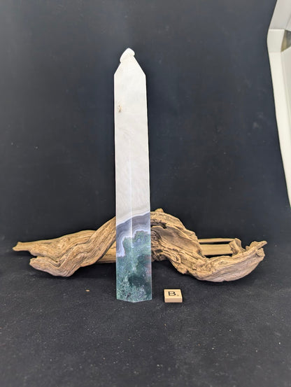 Side profile of Variant B showcasing the massive 10.2-inch height.