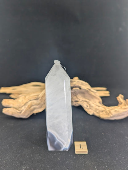 Back view of Variant I showcasing the atmospheric cloud-like peak.