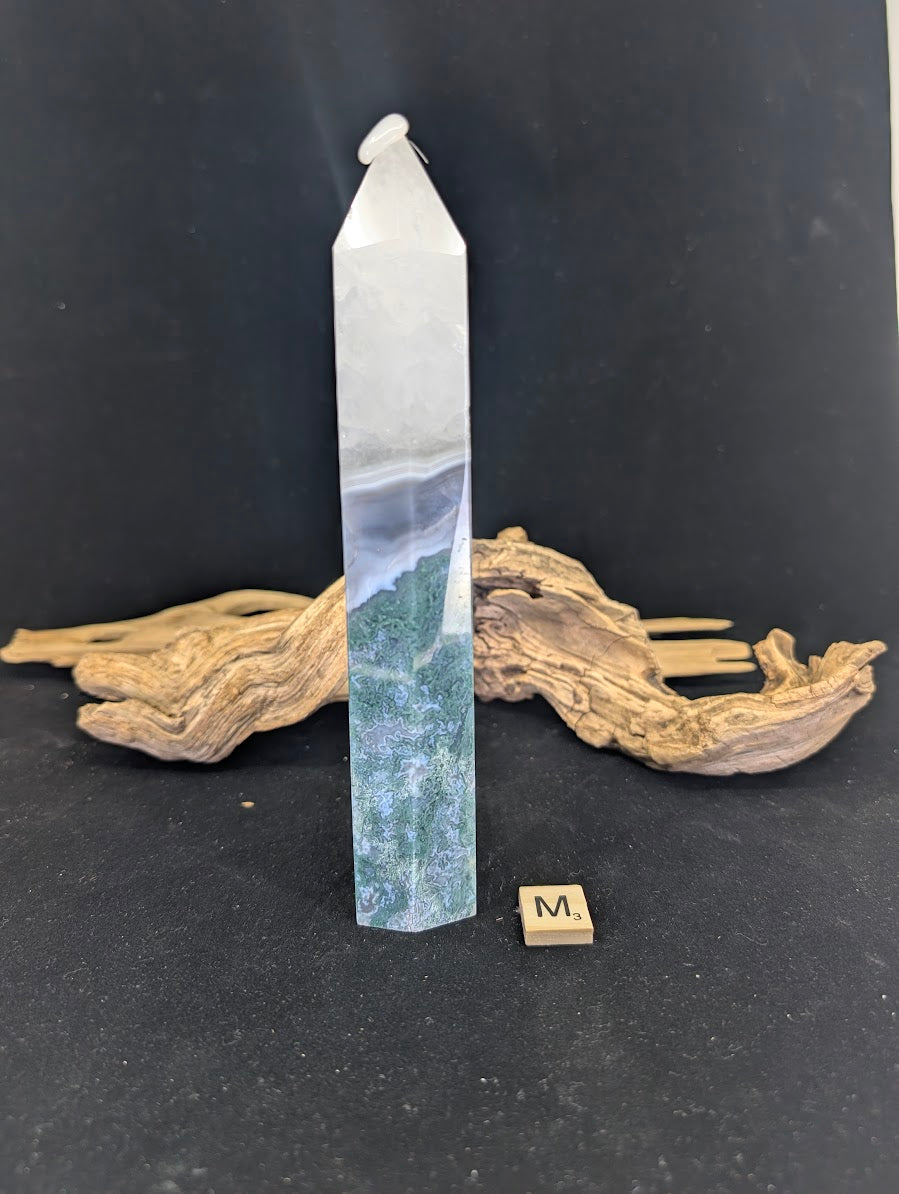 Side view of Variant M highlighting the atmospheric misty peak.